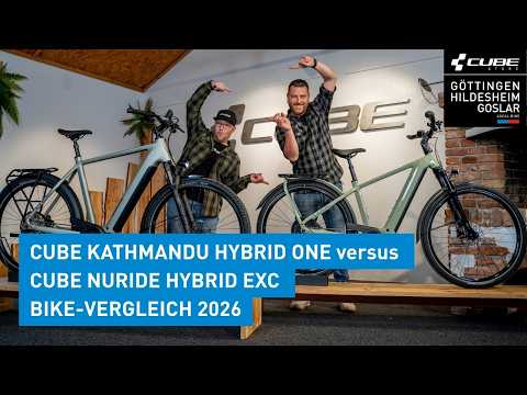CUBE Kathmandu or Nuride? Which e-bike is the better choice?