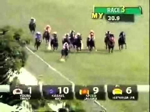 20110109 IPOH NOVICE 1100M (STR) - YOURS TRULY (R Burnett)