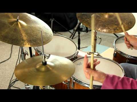 Amedia Kommagene 20" Ride (1849g) & Agop Turk 21" Jazz Ride (1899g)