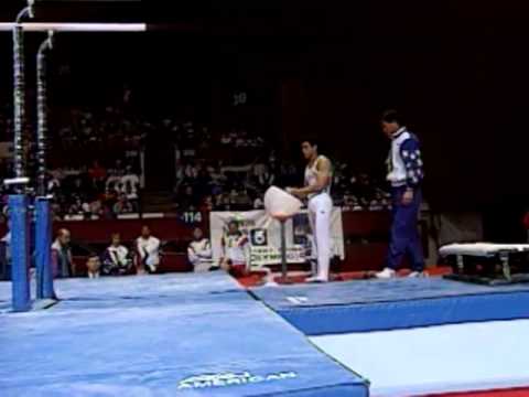 Jair Lynch - Parallel Bars - 1996 McDonald's American Cup