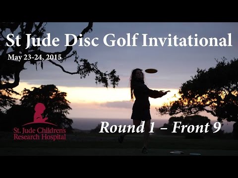 The Disc Golf Guy - Vlog #290 - St Jude Disc Golf - Gibson, McMahon, Ulibarri, Musick - Round 1 F9