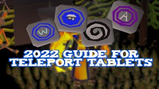 Osrs 2022 Tele Tab Training Guide - Lunar, Ancient, and Standard Tabs