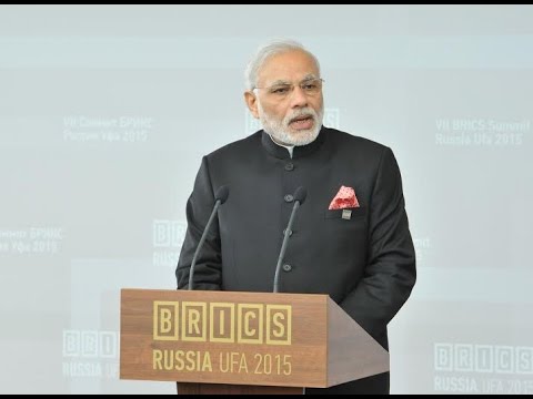 PM Modi's address at BRICS Business Council in Ufa, Russia