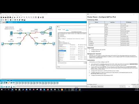 ENSA - Lab 6.8.1 - Packet Tracer - Configure NAT for IPv4