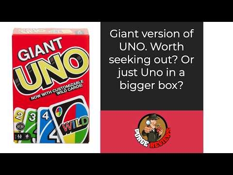 The Purge: #5535 Giant Uno: The large version of Uno