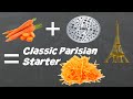 Salad of Grated Carrot with Vinaigrette ( french dressing) - Parisian Classic