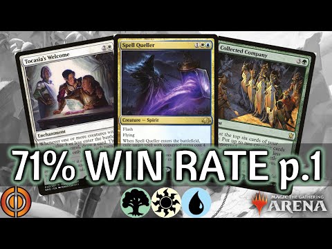 🟢⚪🔵 Bant Spirits, 71% Win Rate part 1 | MTG Arena | Explorer | BO3 | Phyrexia: All Will Be One