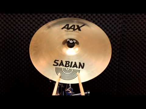 sabian aax 16 dark crash