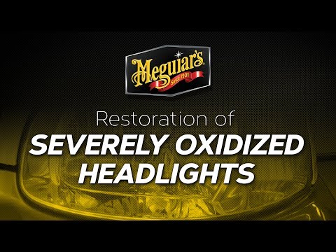 MEGUIAR'S HEAVY DUTY HEADLIGHT RESTORATION KIT