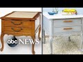 From Trash To Treasure Lara Spencer Revamps Old Furniture