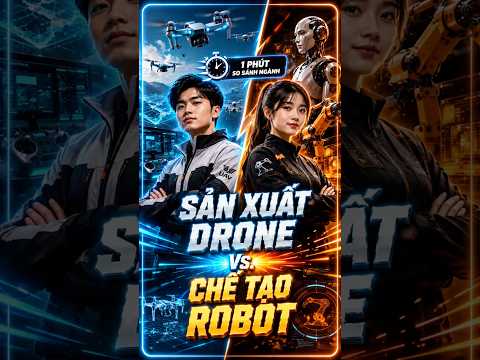 So sánh nhanh ngành Drone & Robotics