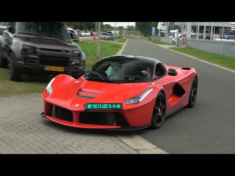 Carspotting At A Ferrari Dealer - La Ferrari, F430 Scuderia, SF90, F12, Testarossa And More!