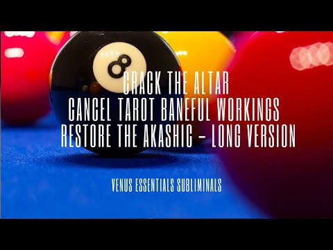 Crack The Altar | Cancel all Tarot Related Baneful Workings & #RestoreTheAkashic 🕊🔮🕯✨