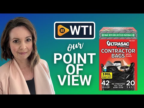Ultrasac Contractor Bags 42 Gallon (20 PACK/w FLAP TIES) - WTI product video review