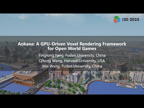 Aokana: A GPU-Driven Voxel Rendering Framework for Open World Games