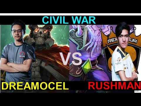 DREAMOCEL WRAITH KING VS RUSHMAN FACELESS VOID