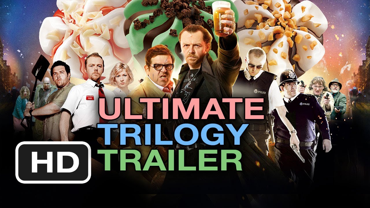 Trailer oficial de Trilogia do Sangue e Sorvete