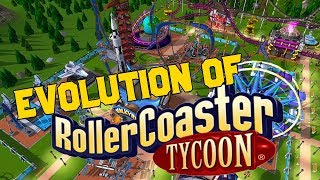 Graphical Evolution of RollerCoaster Tycoon (1999-2018)