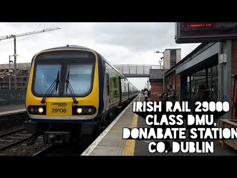 Irish Rail 29000 Class Commuter Train 29108 - Donabate Station,Co.Dublin