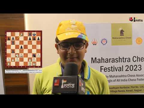 Reigning two-time National Under-17 Open champion Mayank draws with GM Aleksej and IM Milosz