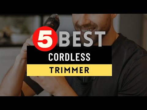 Best Cordless Trimmer 2024 🔶 Top 5 Cordless Trimmer Reviews