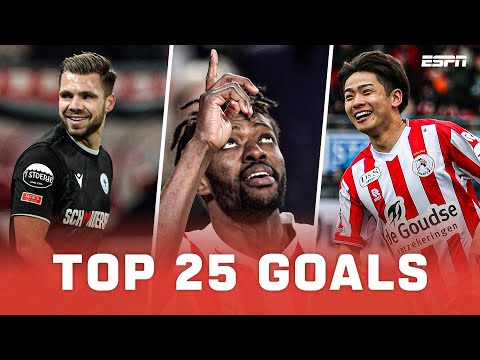 KUNSTSTUKJE, KANONSKOGEL & HEERLIJKE VOLLEY ⚡️⚽️ | TOP 25 GOALS