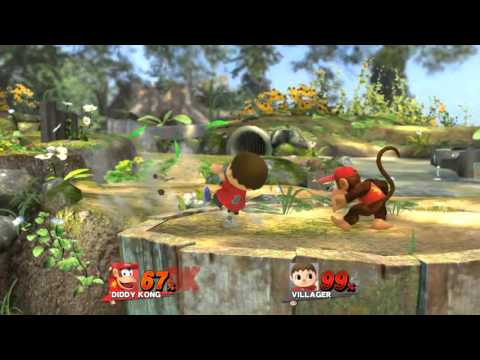 Smash Fights: Diddy Vs. Villager