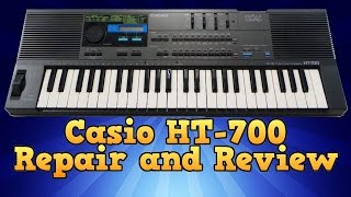 Video thumbnail for Casio HT-700 Repair and Review by 8-Bit Keys