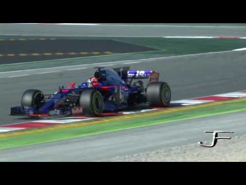 Formula 1 [ F1 ] 2017 Test Day - Pure Sound - Comparison