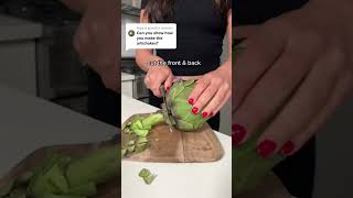 How to make an artichoke #health #recipe #healthy #artichoke