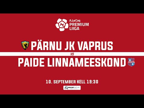 PÄRNU JK VAPRUS - PAIDE LINNAMEESKOND, PREMIUM LIIGA 28. voor