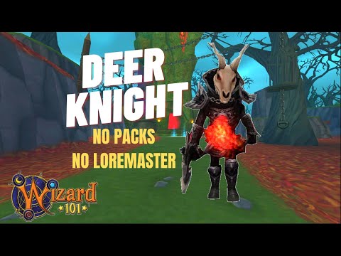 Wizard101| FREE and EASY DEER KNIGHT SPELL