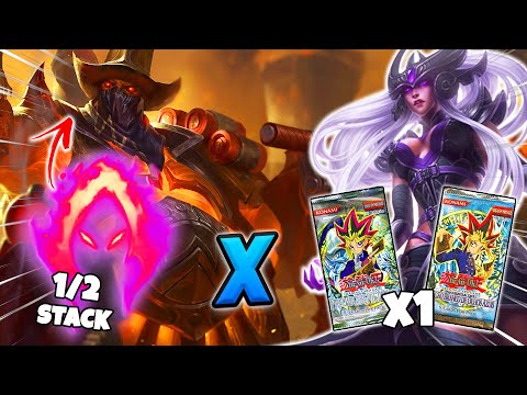 [SFIDA] OGNI METÀ STACK DARK HARVEST=1 BUSTA YUGIOH FT. @CuginoRap-League of Legends ITA #2801