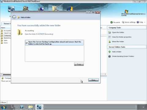 SBS 2011 Essentials Learning Bites - Managing Shared Folders.wmv