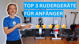 Was sind die besten Rudergeräte für Anfänger und Einsteiger? Wir haben es für Euch getestet.
