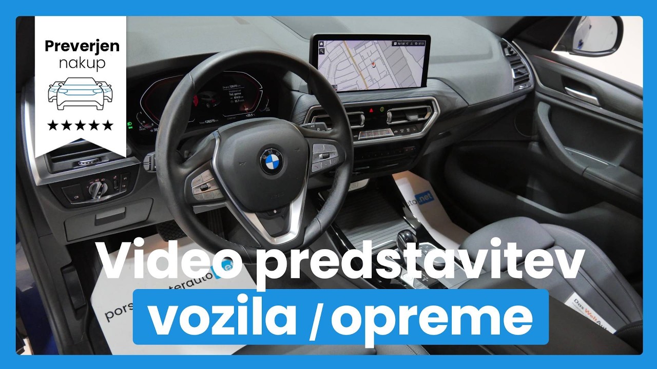 BMW serija X3 XDrive20d -NOVI MODEL-ALARM-KEYLESS-MEMORY