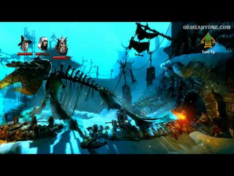 Trine 2 Walkthrough Part 18 - Icewarden Keep [2/2] [Hard]