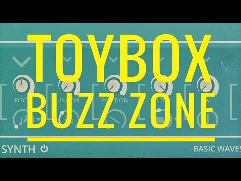 Toy Box Buzz Zone // Walkthrough and review // Hybrid Wavetable Synth for Desktop / iPad