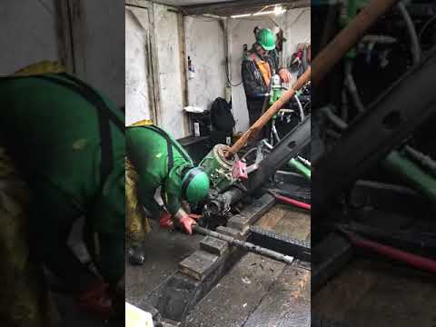 Part 1 - Diamond Drill - dropping core rod