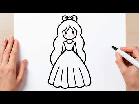 COMO DESENHAR UMA MENINA KAWAII