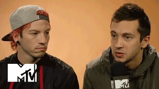 Twenty One Pilots Explain Why Their Album Is Called "Blurry Face" | MTV News