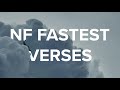 NF FASTEST VERSES 2021