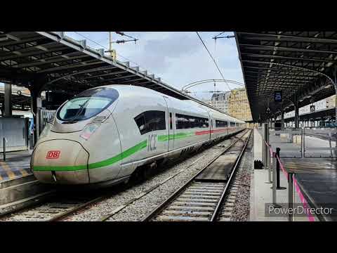 Mit 321 km/h im ICE Velaro von Mannheim nach Paris