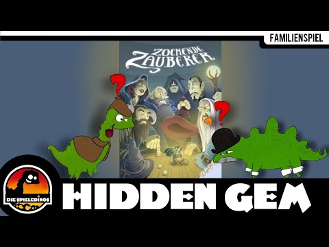 Hidden Gem Zockende Zauberer (ähnlich zu Skulls )Brettspiel