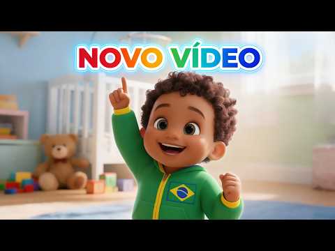 Um Dedo Pequeno 👆 Música Infantil Educativa | Aprenda Partes do Corpo Cantando