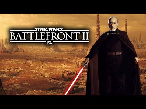 ALL NEW COUNT DOOKU DETAILS and ANIMATIONS! - Star Wars Battlefront 2