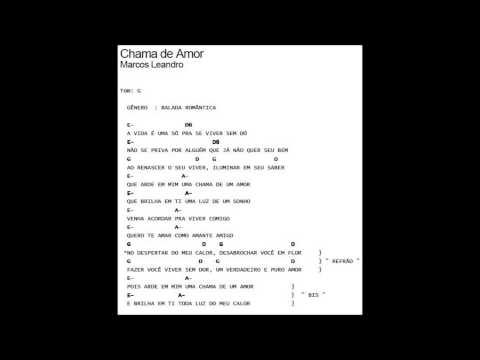 Chama De Amor - Marcos Leandro