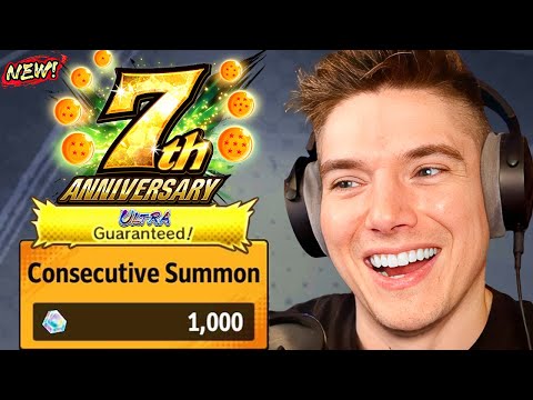 NEW Ultra Guaranteed Summons on Dragon Ball Legends! (First EVER)