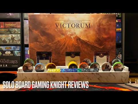 Hoplomachus Victorum REVIEW - A Worthy Solo Experience? - Solo Board Game Review - SBGK