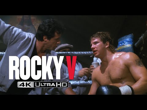 Rocky V - Tommy Gun's First Fight | 4K HDR | High-Def Digest